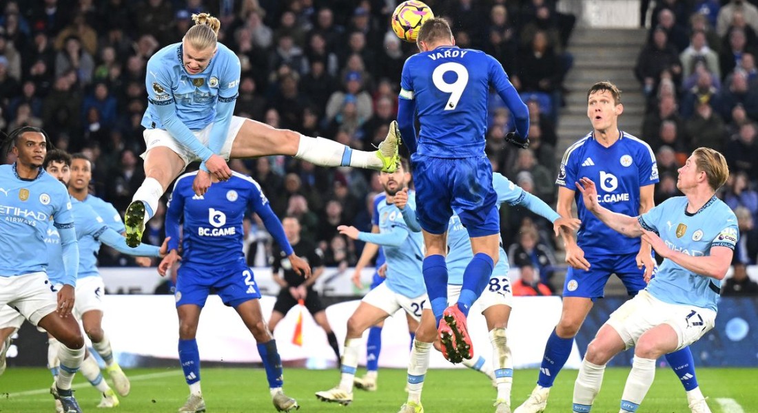 Leicester City vs Manchester City Result: Score 0-2