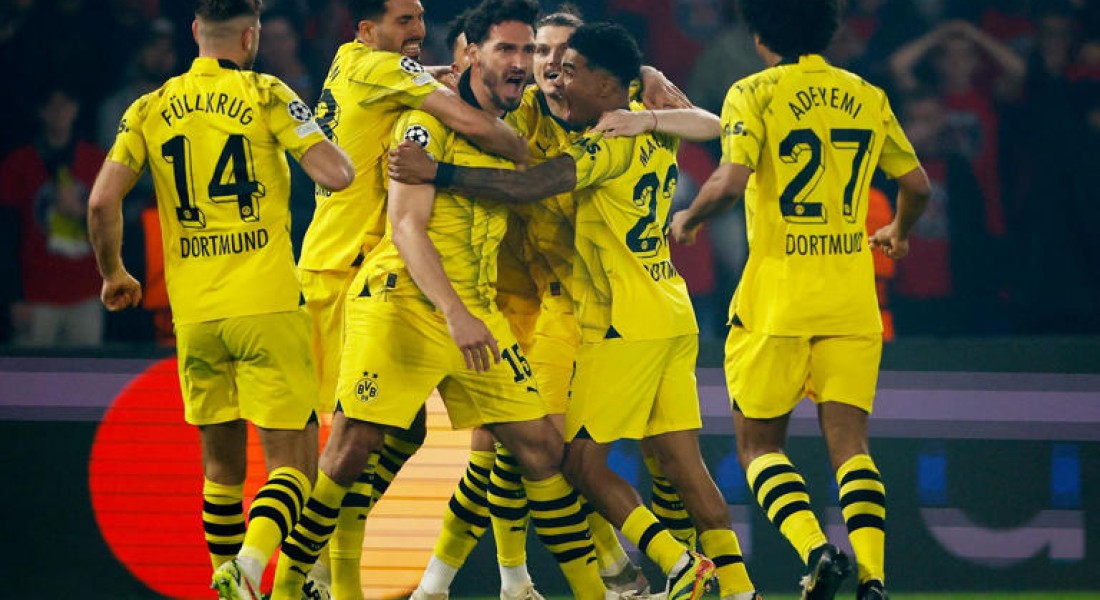 PSG vs Borussia Dortmund Results: Score 0-1 (Agg. 0-2)