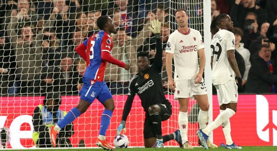 Crystal Palace vs Manchester United results: Score 4-0