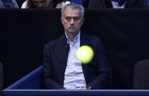 Britain Tennis - Barclays ATP World Tour Finals - O2 Arena, London - 13/11/16 Manchester United manager Jose Mourinho before the action Action Images via Reuters / Tony O'Brien Livepic EDITORIAL USE ONLY.