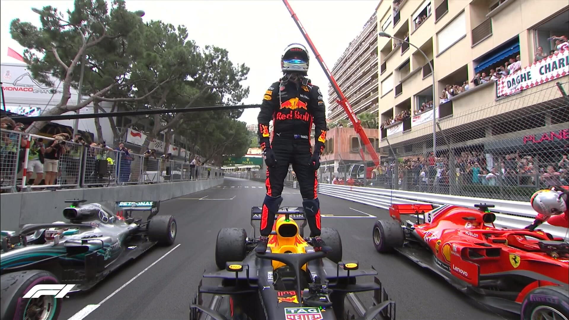 Daniel Ricciardo Monaco Win 2018