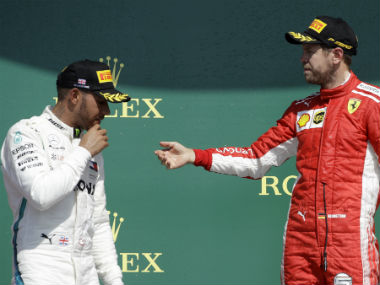Hamilton vs Ferrari British GP