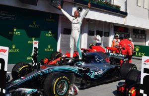 Lewis Hamilton and Sebastian Vettel Intense