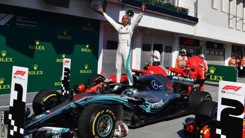 Lewis Hamilton and Sebastian Vettel Intense