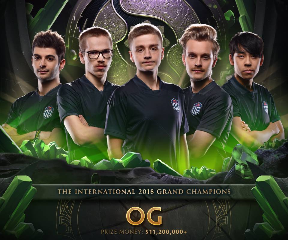Comeback Is Real Og Champion Of The International 2018 After Dramatically Beating Psg Lgd