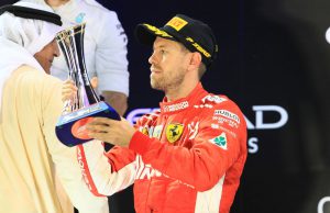 Vettel at Abu Dhabi GP
