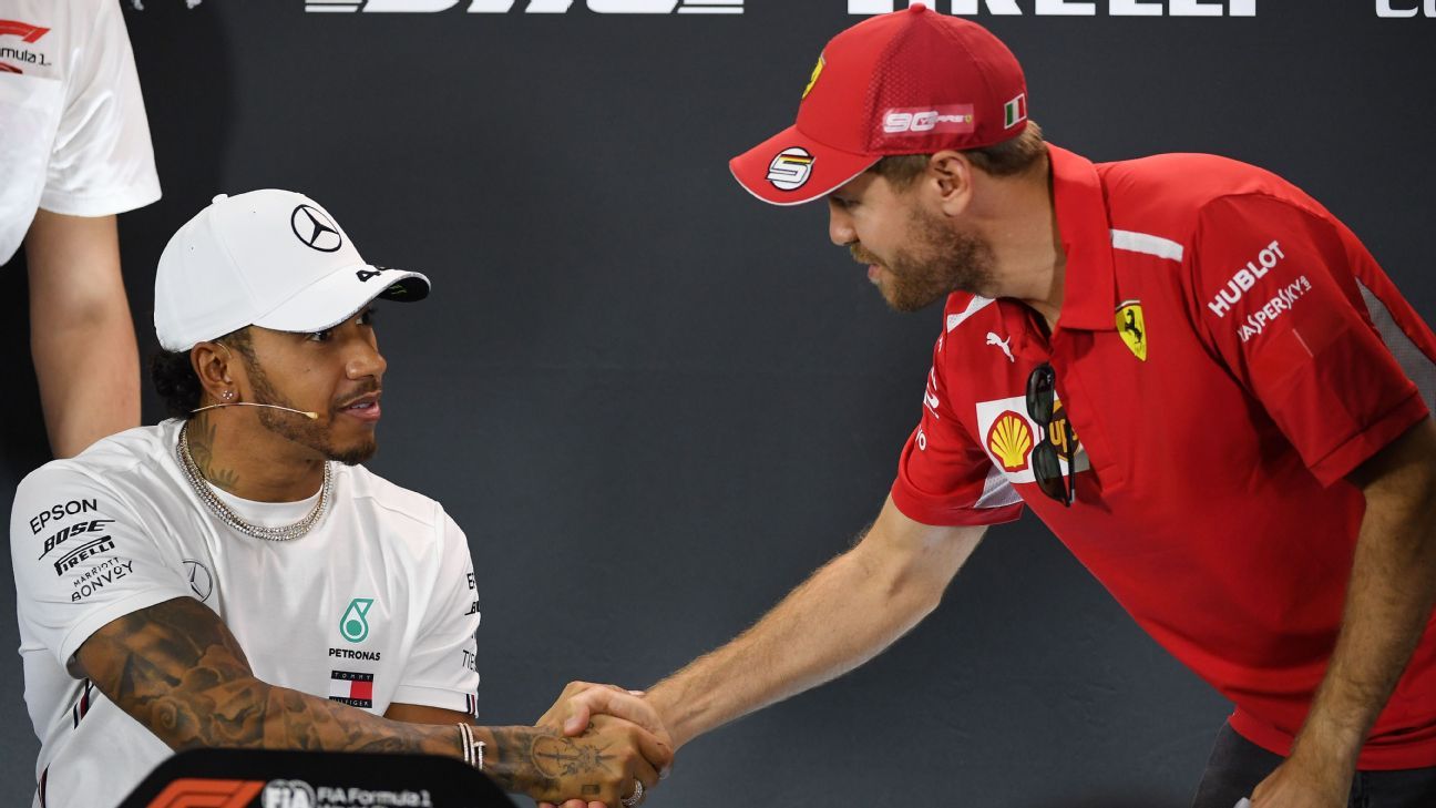 Vettel defended by Hamilton