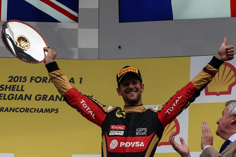 Grosjean won Belgian GP with Renault illegal braking system