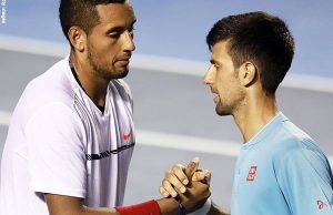 Nick Kyrgios dan Novak Djokovic