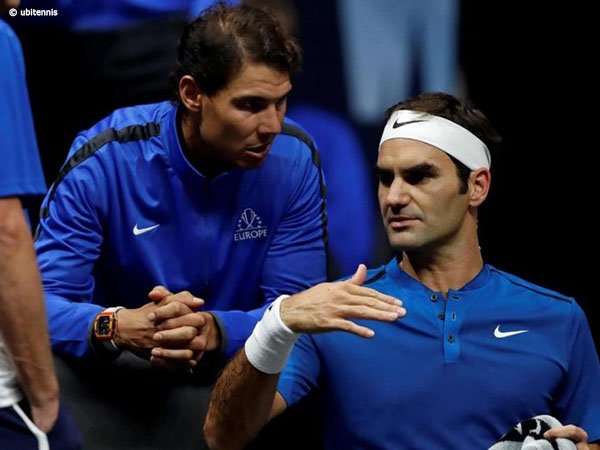 Rafael Nadal dan Roger Federer