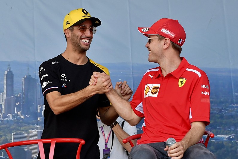 Ricciardo unlikely replacement of Vettel
