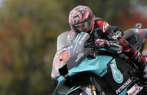 Quartararo Disappointed with His Bike since Le Mans Grand Prix