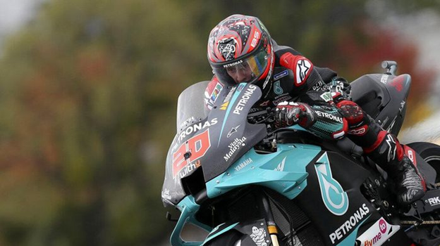 Quartararo Disappointed with His Bike since Le Mans Grand Prix
