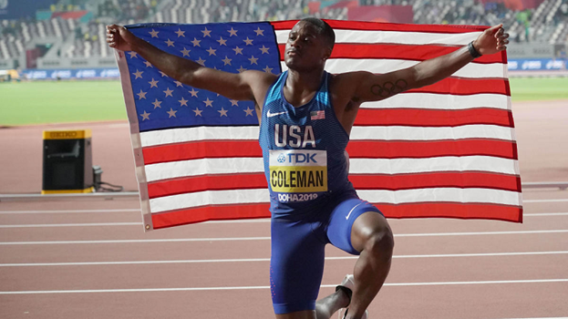 AIU Bans Christian Coleman for Two Years for Missing Drugs Test