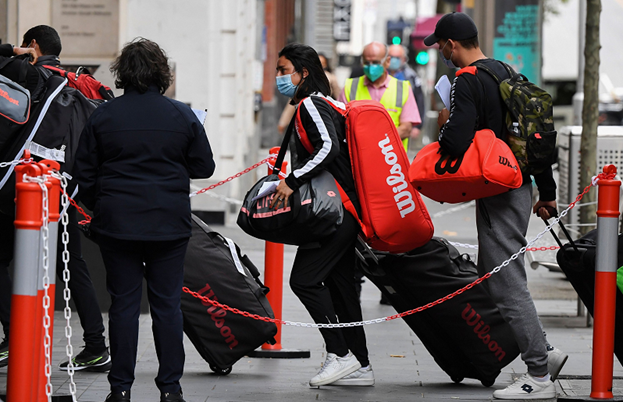 The Chaos at the 2021 Australian Open Due to Covid-19