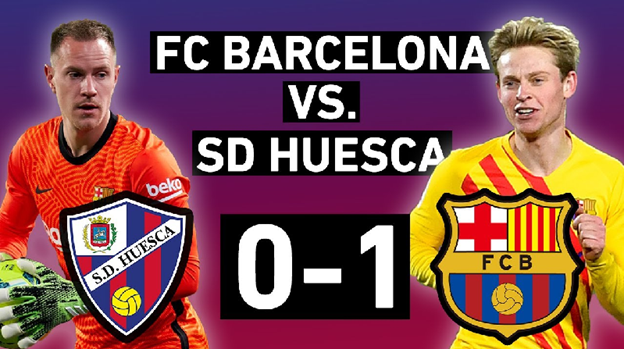 Barcelona Take Three Points at Huesca