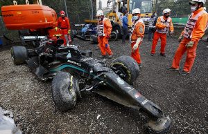Bottas refused to speak on Imola crash with Russell