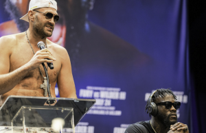 Tyson Fury Reacts to Deontay Wilder’s Silence at Press Conference