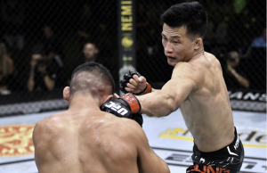 Korean Fighter Sung Jung Dominates Dan Ige at UFC Fight Night