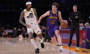 Austin Reaveas Says Lakers Not Happy with Play-in Spot