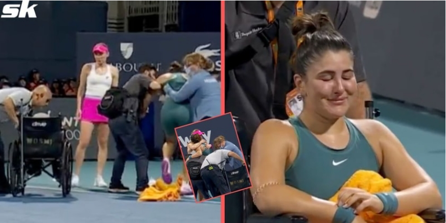 Bianca Andreescu Sustains a Horror Left Ankle Injury in Miami Open