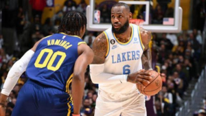 Davis, LeBron and Russell Lead Lakers Win over Warriors
