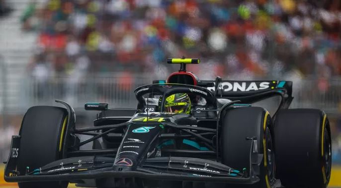 Lewis Hamilton at Canadian GP