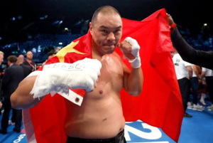 Chinese Heavyweight Champion Zhilei Zhang Calls Out Tyson Fury After Knocking Out Joe Joyce