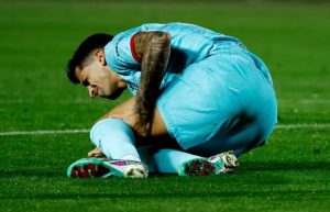 Barcelona Devastated as Joao Cancelo Suffers Knee Injury in La Palmas Match
