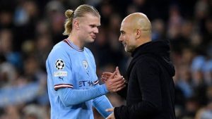 Pep Guardiola Believes Erling Halaand Happy at Manchester City