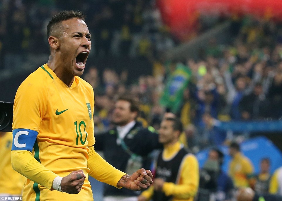 Neymar Jr Mulai Mengukir Prestasi di Olimpiade Rio ...