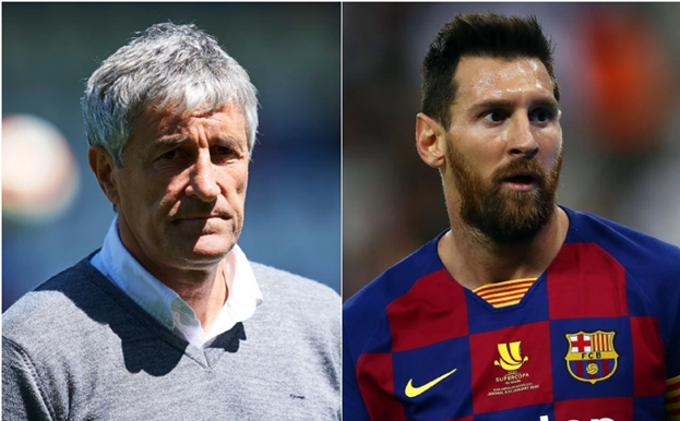 Lionel Messi Kesal dengan Calon Pelatih Pengganti Quique Setien