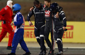 F1: Grosjean Jalani Masa Pemulihan Luka di Tangan