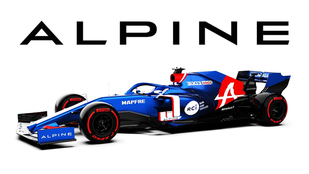 F1: Alpine Luncurkan Livery 2021