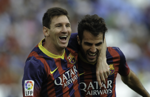 Fabregas Harap Messi Bertahan di Barcelona