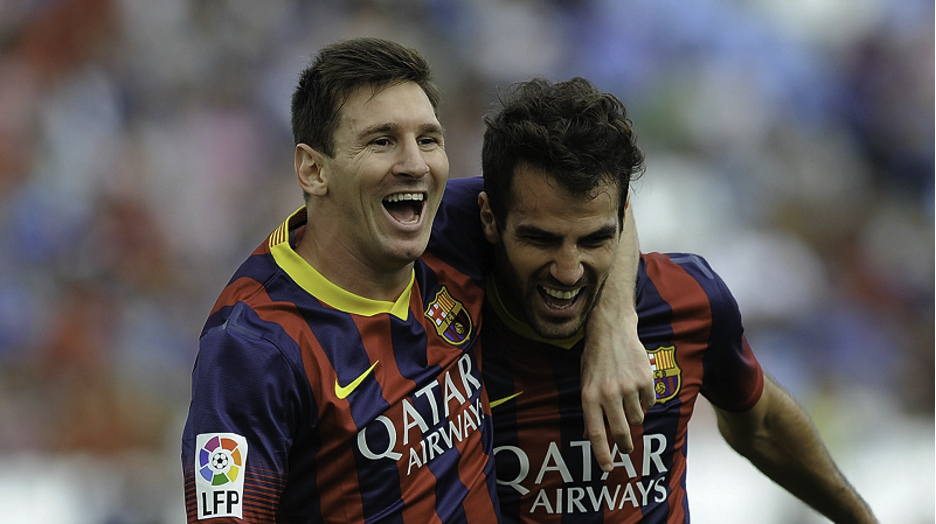 Fabregas Harap Messi Bertahan di Barcelona